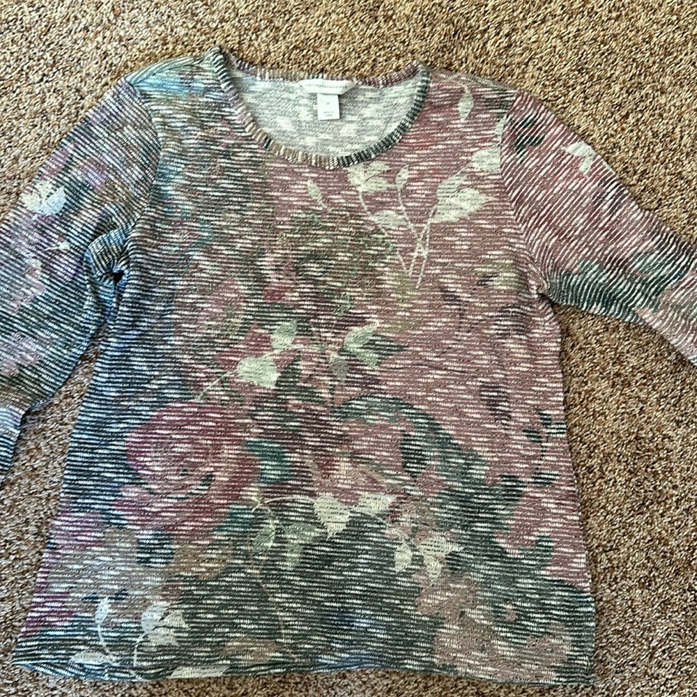 Lightweight fall pattern sweater
